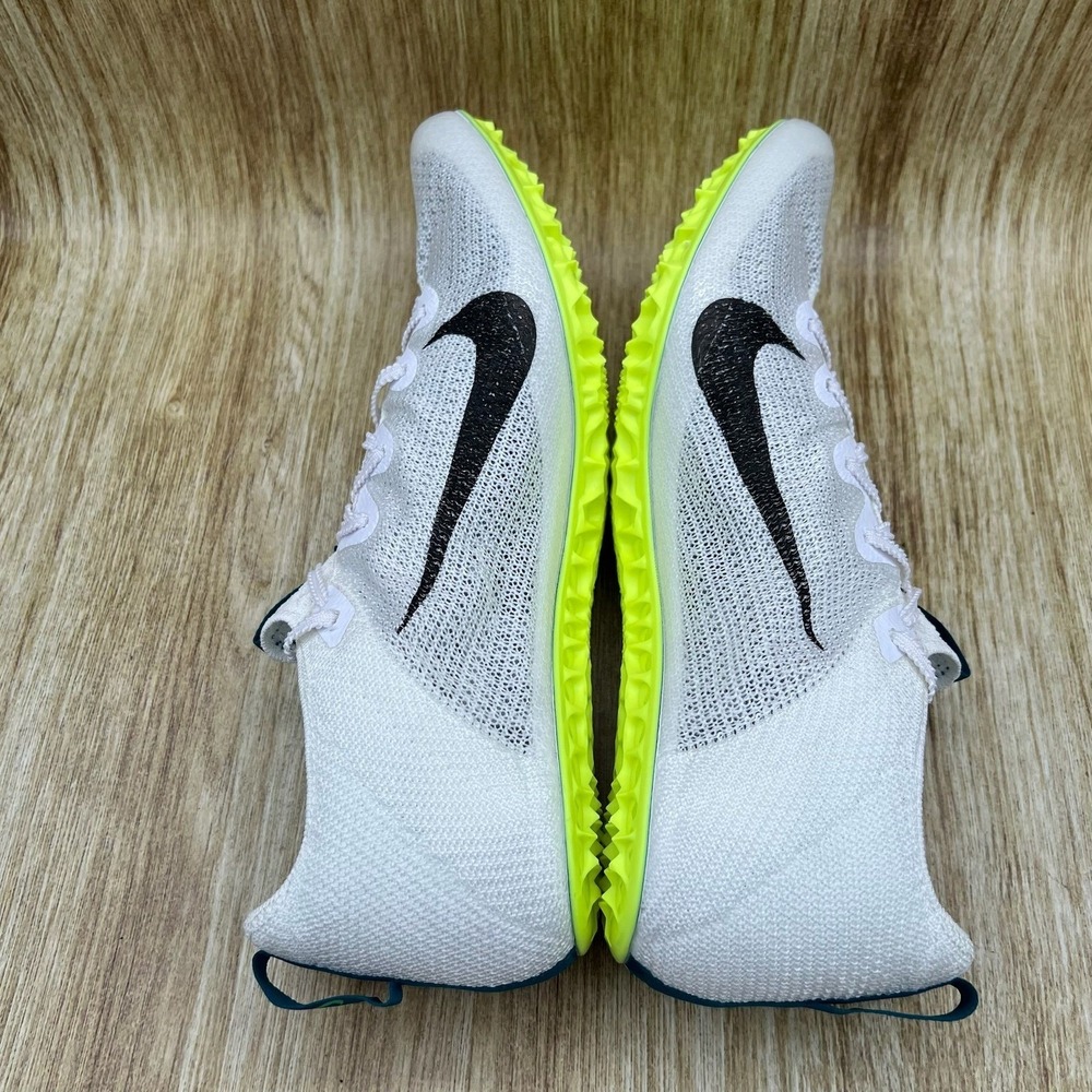 Nike Zoom Superfly Elite 2 Men's 8.5 White Green Sprint Spikes‎ FZ9662-100 NEW - Picture 6 of 9